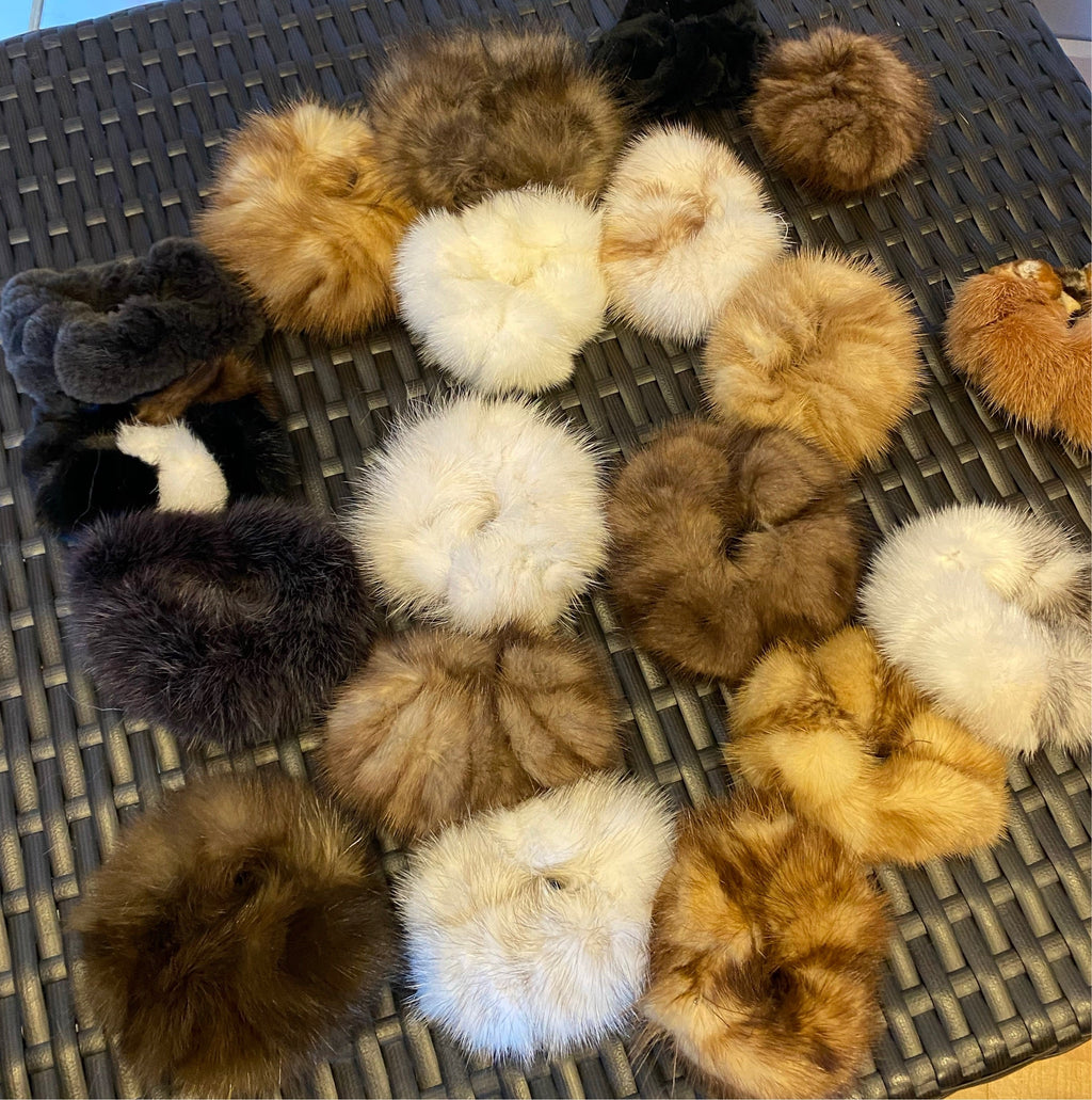 Fur Scrunchies Accessories Starlight Furs 