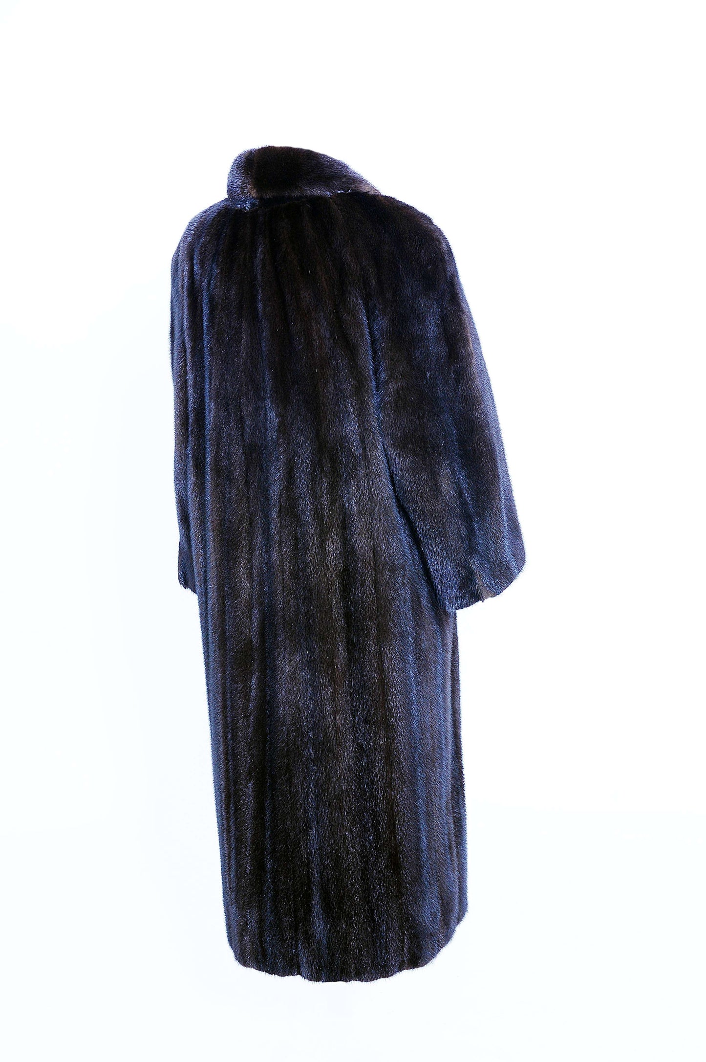 Pre-Owned Dark Brown Mink Coat Starlight Furs 