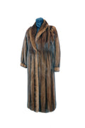Pre-Owned Mink Heather Coat Starlight Furs 