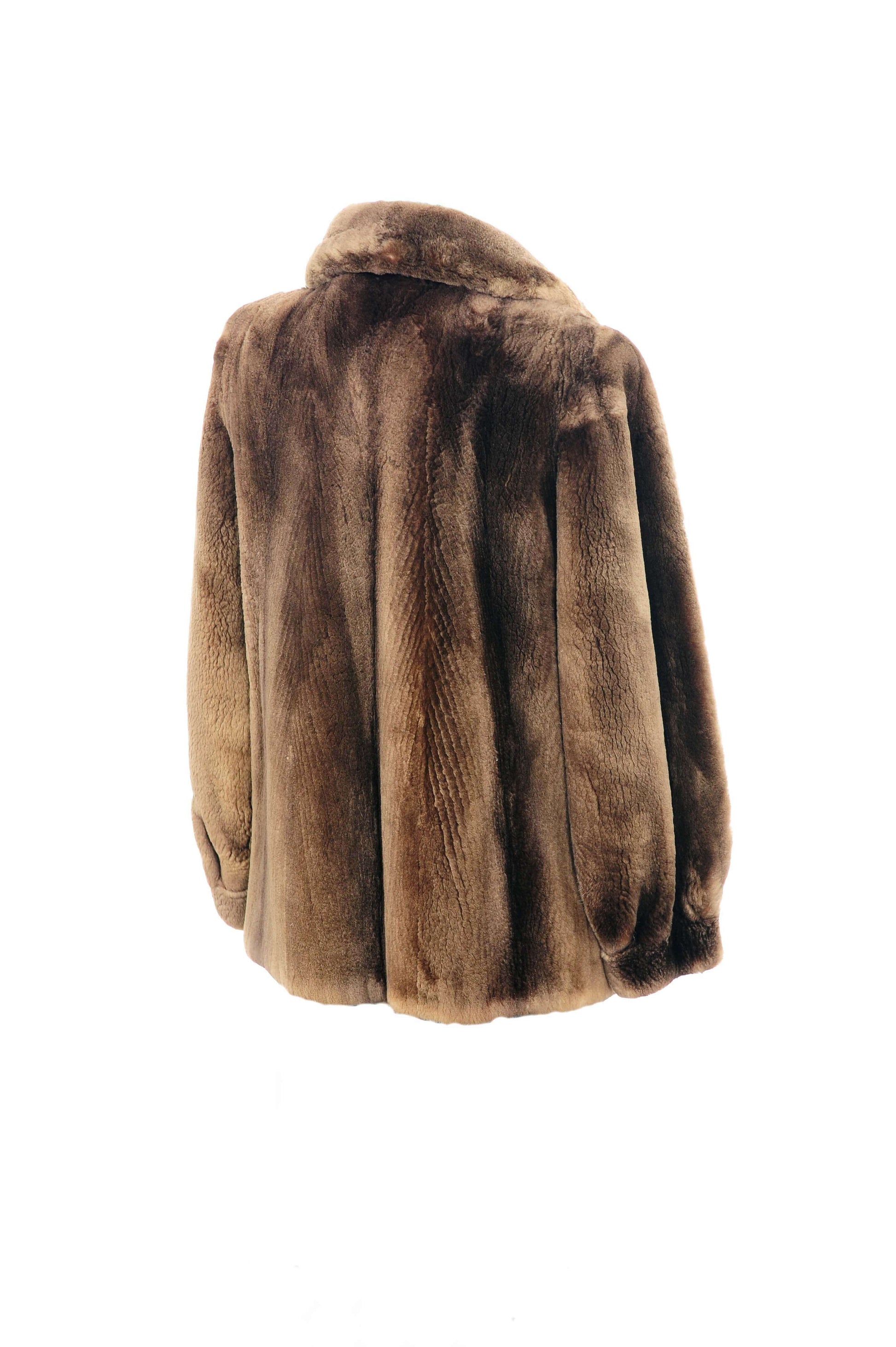 Pre-Owned Sheared Beaver Jacket Starlight Furs 