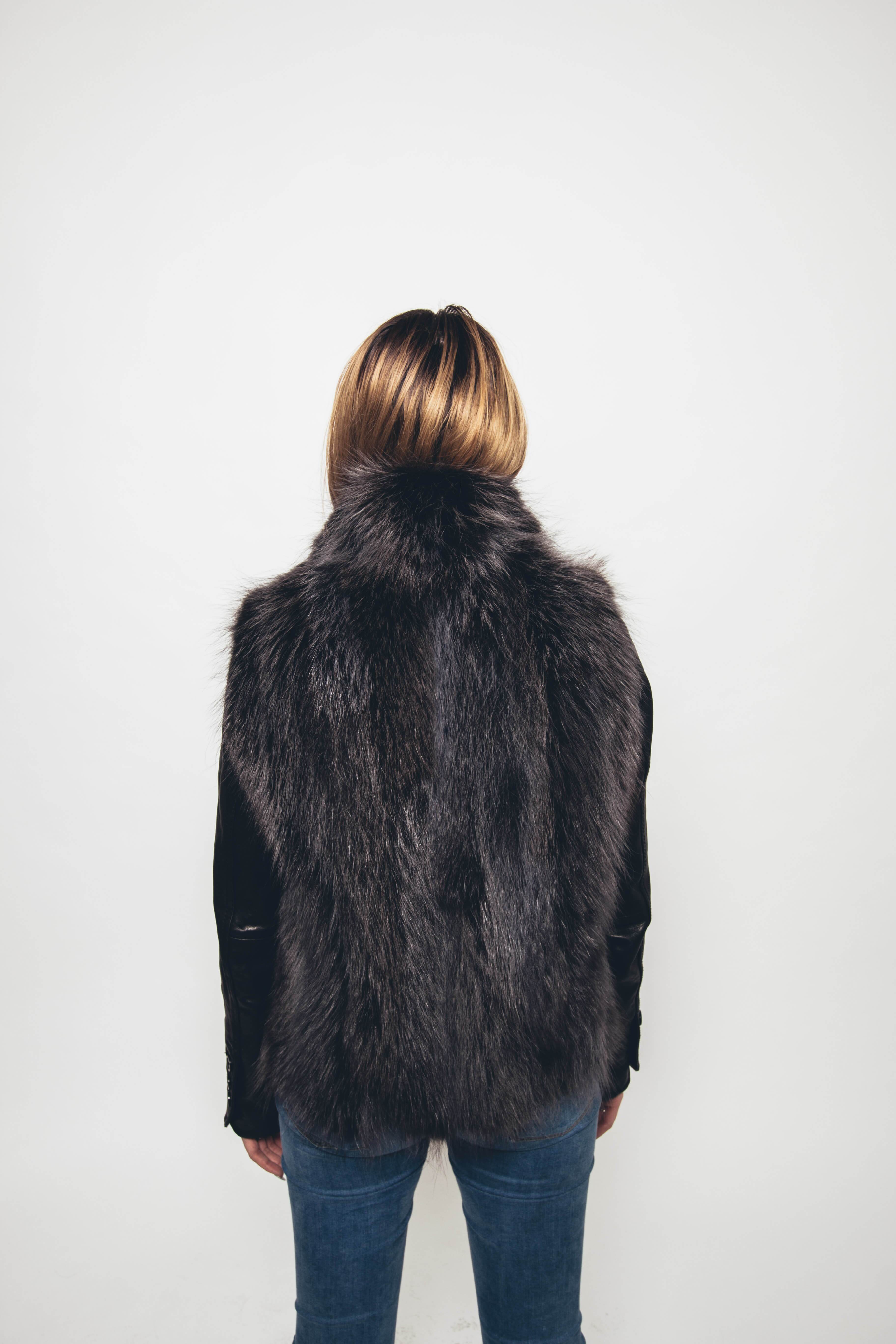 Raccoon Vest Vests Starlight Furs 